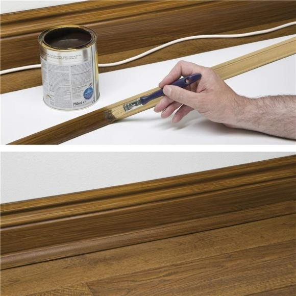 Cord Cover Kit, 30FT Self-Adhesive Wire Hider (0.87in (W) x 0.87in (H) - Picture 4 of 6